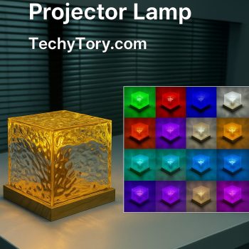 16 Color Acrylic Aurora Glow Projector Lamp