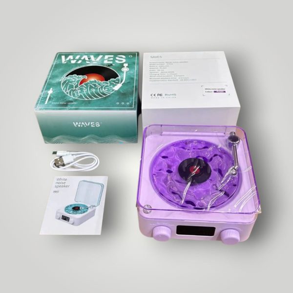 Ocean Wave Vinyl Bluetooth Speaker